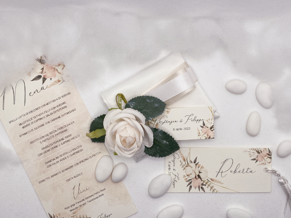 bomboniere nozze Vigevano - wedding stationery