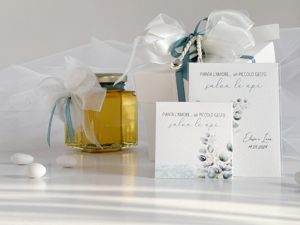 salva le api bomboniera nozze vigevano