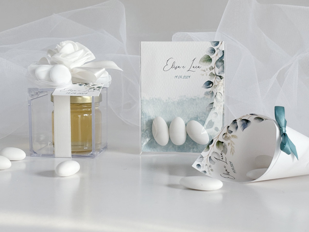 confetti confettata bomboniere. nozze vigevano